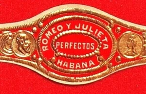890VR-Vitola-Cigar Band-Marca RODRIGUEZ ARGUELLES Y CA "PERFECTOS"  - Imagen 1 de 3