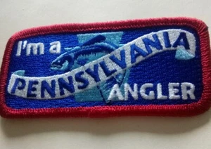 Parche de pesca I'm A Pennsylvania Angler de 3 1/2 pulgadas - Imagen 1 de 3