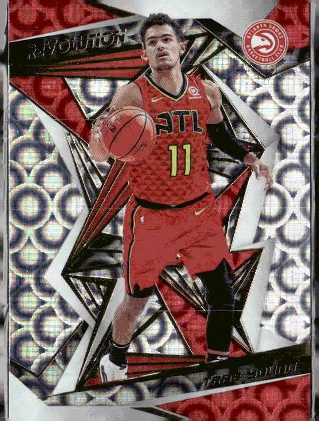 2019-20 Panini Revolution #13 Trae Young Groove Atlanta Hawks (P)