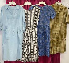 Vintage 1940s 1950s Womens Clothing Dress Lot Resale