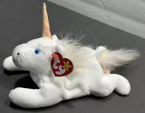 TY Beanie Baby - Mystic the Unicorn - Rainbow Melen and Tail - Retirado 1994 - Usado en Excelente Condición - Imagen 1 de 5