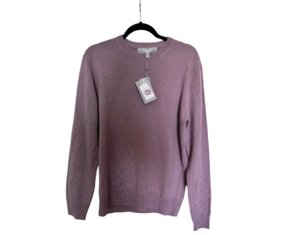 NEIMAN MARCUS Mens Cashmere Sweater Sz M Crew Neck NEW WITH TAGS Foto 1 de 4