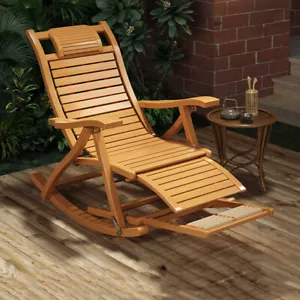 XXL Schaukelstuhl Relaxstuhl Schwingstuhl Ruhesessel Loungesessel Sessel Stühle - Bild 1 von 8