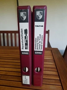 2x Original Porsche 924 Werkstatthandbücher - Bild 1 von 4