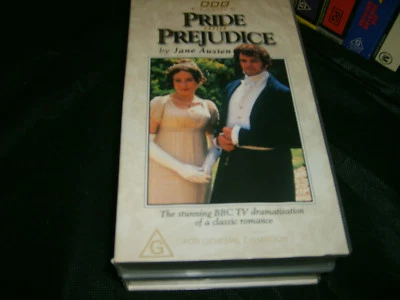 PRIDE AND PREJUDICE - 1995 Jane Austins - BBC Classic Epic Romantic Drama on VHS - Image 1 of 3