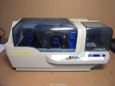 Zebra P330I Color Single-Side Card ID Printer Network USB - PRINTHEAD OPEN ERROR - Bild 1 von 4