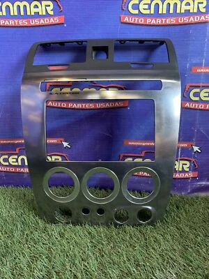 06-10 Hummer H3 H3T painel central rádio aquecedor controle moldura acabamento surround 0805 - Imagem 1 de 4