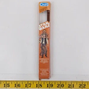 Oral-B Zahnbürste Star Wars Chewbacca & Han Solo Vintage 1983 ROTJ Open Box - Bild 1 von 2