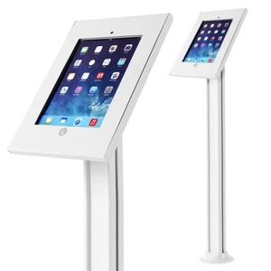 Supporto da Pavimento per iPad 2 3 4 Air 1 Air 2 Display Chiosco Antifurto Supporto Rotante - Foto 1 di 12