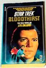 Bloodthirst -J.M. Dillard Vintage Paperback December 1987 First Pocket Star Trek