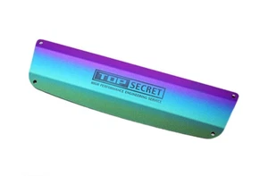 Cubierta de motor TOP SECRET placa de titanio púrpura y verde - para GTR R35 ##614121003 - Imagen 1 de 1