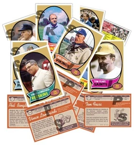 1970 STCC Coaches 264-290 Pick one Finish your set Lombardi Landry Shula Noll - Picture 1 of 29