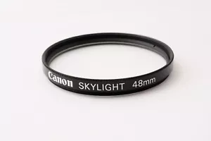 MINT Canon 48mm Skylight Camera Lens Filter From Japan - Picture 1 of 10