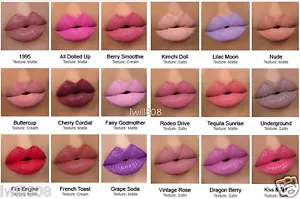 Gerard Cosmetics Lipstick FULL SIZE! Matte Satin Cream Lip Color ⭐️ Choose Shade - Picture 1 of 24