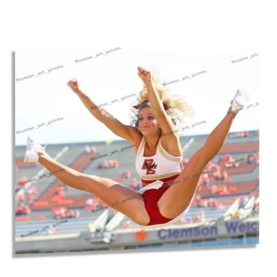 8x10 Cute College Female Cheerleader 2000s Candid EXCLUSIVE Photo Print CHE019 - Image 1 of 3