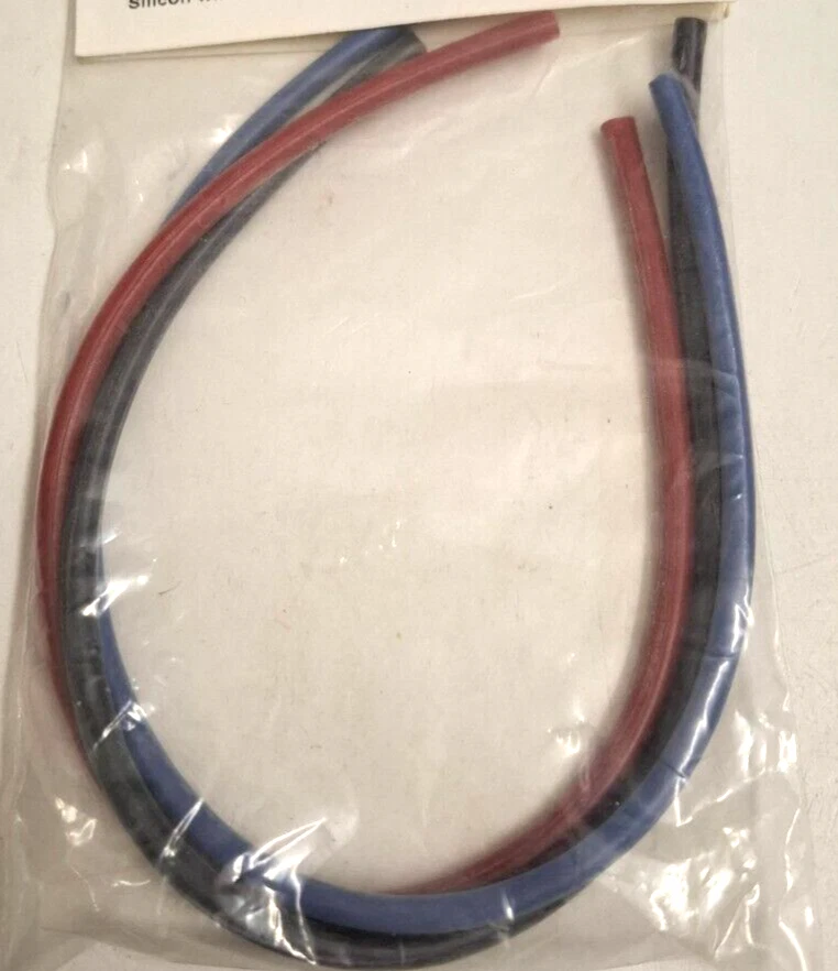 ROBITRONIC CAVO SILICONE ROSSO/NERO/BLU 4,0 MM2 CIASCUNO 30CM   ART  RS503 - Image 1 of 1