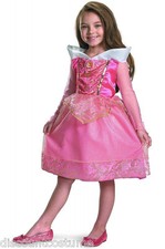 Licensed Disney'S Sleeping Beauty Aurora Girls Halloween Costume Size Medium 7-8