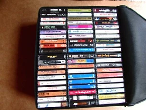 60 R&B Pop Dance Rock Cassette Tape Lot U2 Paula Abdul Moxy Wham Steppenwolf - Picture 1 of 5
