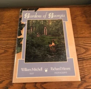 Large Gardens of Georgia Book HC DJ Great Designs Layouts Landscaping - Picture 1 of 10