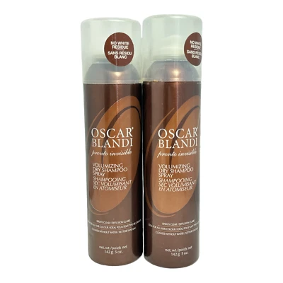 Oscar Blandi Pronto Champú Seco Voluminizador Invisible Spray 142g/5oz. (LOTE DE 2) Foto 1 de 2