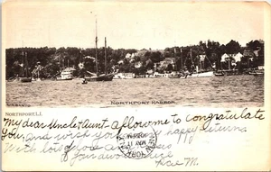 NORTHPORT, LONG ISLAND, NEW YORK : NORTHPORT HARBOR : UNDIVIDED BACK : 1905 - Picture 1 of 5