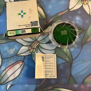 Hoya 55mm G(X1) Grünfilter für Schwarzweiß Fotografie - Bild 1 von 2