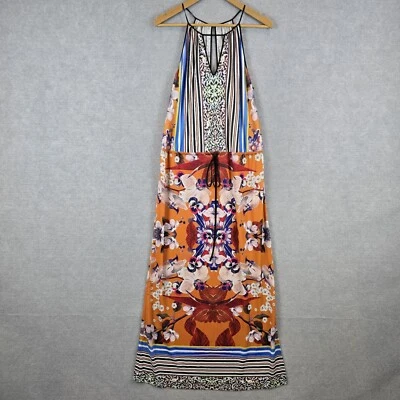 Платье Clover Canyon женское размер средний цветочный макси без рукавов легкое богемное  - Изображение 1 из 4