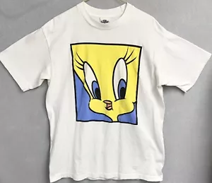 Vintage Tweety Bird T-Shirt 1991 Size Large Single Stitch USA Read Description - Picture 1 of 13