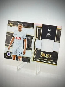 Micky Van de Ven 2023-24 Panini Select EPL Tottenham Patch Silver SM-MV RC - Picture 1 of 2