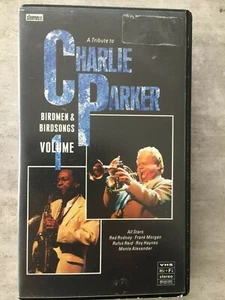 A TRIBUTE TO CHARLIE PARKER VOL. 1 + 2  (2 VHS-Videos Storyville VVD 747/48 /NM) - Bild 1 von 4
