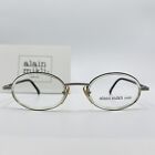 Alain Mikli Eyeglasses Men Ladies Oval Black Grey Transparent Mod. 1643 New
