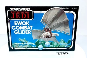 Vintage Star Wars Return of The Jedi EWOK COMBAT GLIDER Kenner 1983 Sealed Neu - Bild 1 von 13