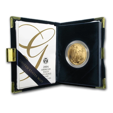 2004-W 1 oz Proof Gold American Eagle (w/Box & COA) Cover