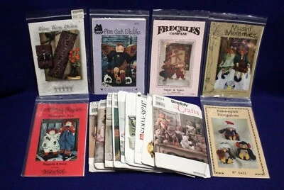 Simplicity McCall's Butterick Craft Patterns - Bunnies w/cloth, Blanket, Burpie - Image 1 of 2