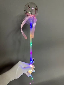 Fairy Wand LED Flashing Light-Up Magic Wand 2 Pack Glow Halloween Easter Costume - Picture 1 of 2