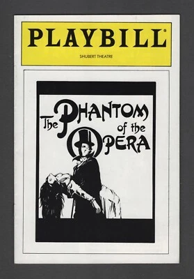 Ken Hill's "FANTASMA DE LA ÓPERA" Steve Blanchard 1990 Philadelphia Playbill Foto 1 de 4