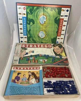 Statego Strategy Board Game Complete 1970 Milton Bradley - Image 1 of 4