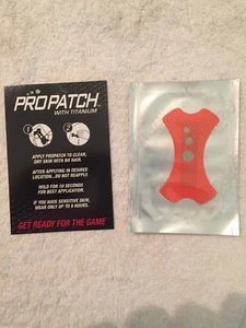 ORANGE PROPATCH WITH TITANIUM-10 ADHESIVE PATCHES-NBA OFFICIAL LICENSED PRODUCT  - Picture 1 of 6