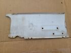 1968 Toyota Corona 1900 Aluminum Trunk Plate Cover Bezel Right Side, Emblem Side