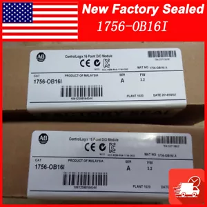 Allen-Bradley 1756-OB16I SER A ControlLogix 16 Pt D/O Module AB 1756OB16I PLC - Picture 1 of 4