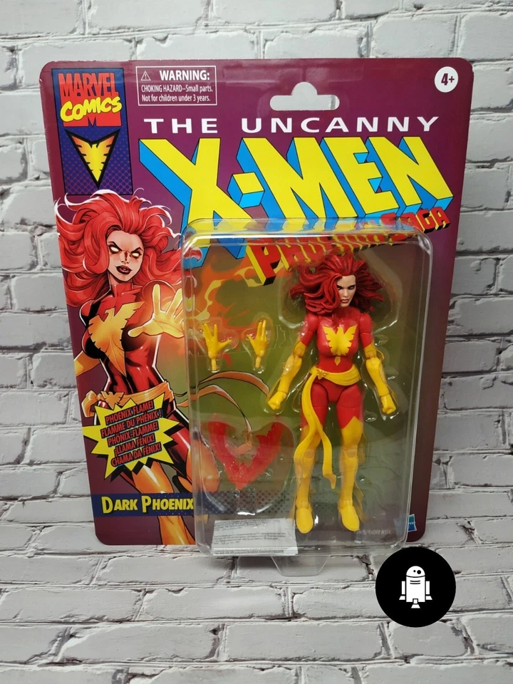 Marvel Legends Dark Phoenix Jean Grey The Uncanny X-Men Retro Collection Hasbro  - Imagen 1 de 1