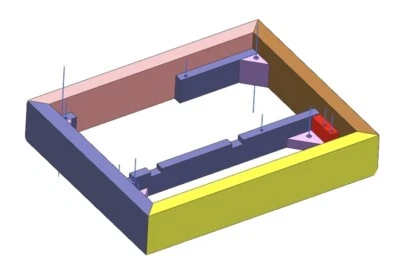 Plinth Thorens Td 126 Project DIY read description - Image 1 of 3