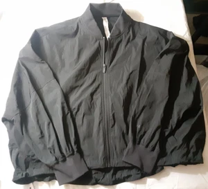 Chaqueta cortavientos Lululemon para mujer talla S negra cremallera completa LW4CE0S LW4CEOS - Imagen 1 de 10