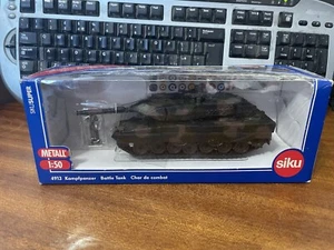 Siku 1/50 Scale#4913 Battle Tank - Tape Sealed Box - Foto 1 di 9