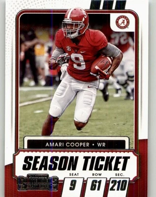2021 Panini Contenders Draft Picks Amari Cooper #38 Alabama Crimson Tide - Image 1 of 2