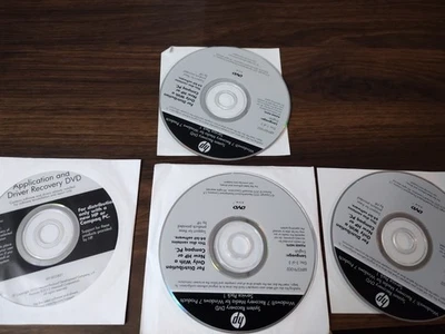 HP Windows 7 Home Premium System Recovery DVD Set (64-bit) – 4 Disk –  - Image 1 of 4