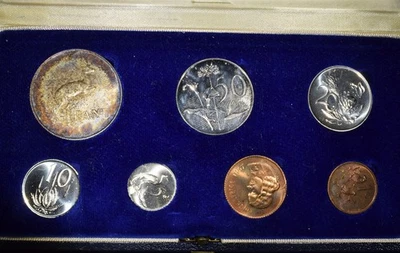 1967 South Africa Specimen Set *OGP* With Silver Rand *Free S/H After 1st Item* - Image 1 of 3