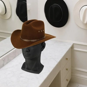 Herren Modellkopf Styroporkopf Perückenkopf Dekokopf Schaufensterpuppe Kopf - Bild 1 von 23