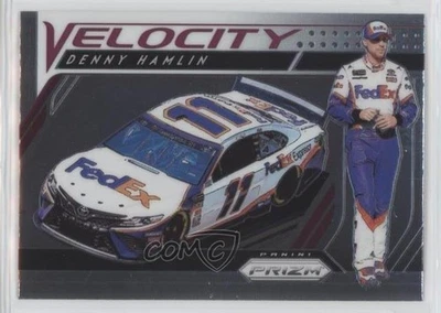 2019 Panini Prizm Velocity Denny Hamlin #72 - Image 1 of 2