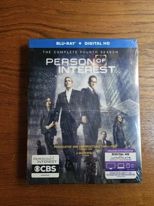 Person of Interest: The Complete Fourth Season Blu-ray 4-Disc Set Brand New  - Imagen 1 de 2